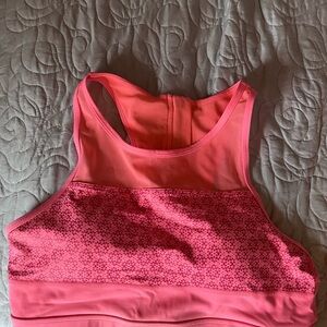 ZYIA Coral Pink All Star Bra, size L